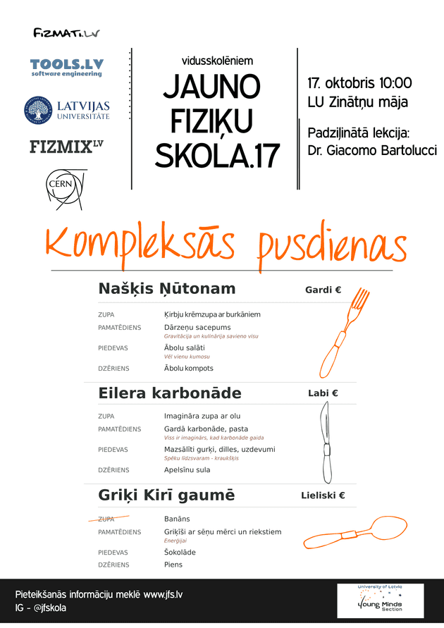 Nodarbības plakāts