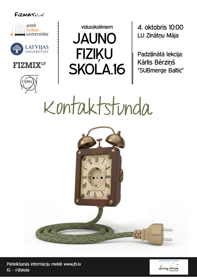 Nodarbības plakāts