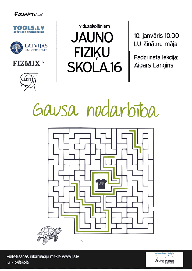 Nodarbības plakāts