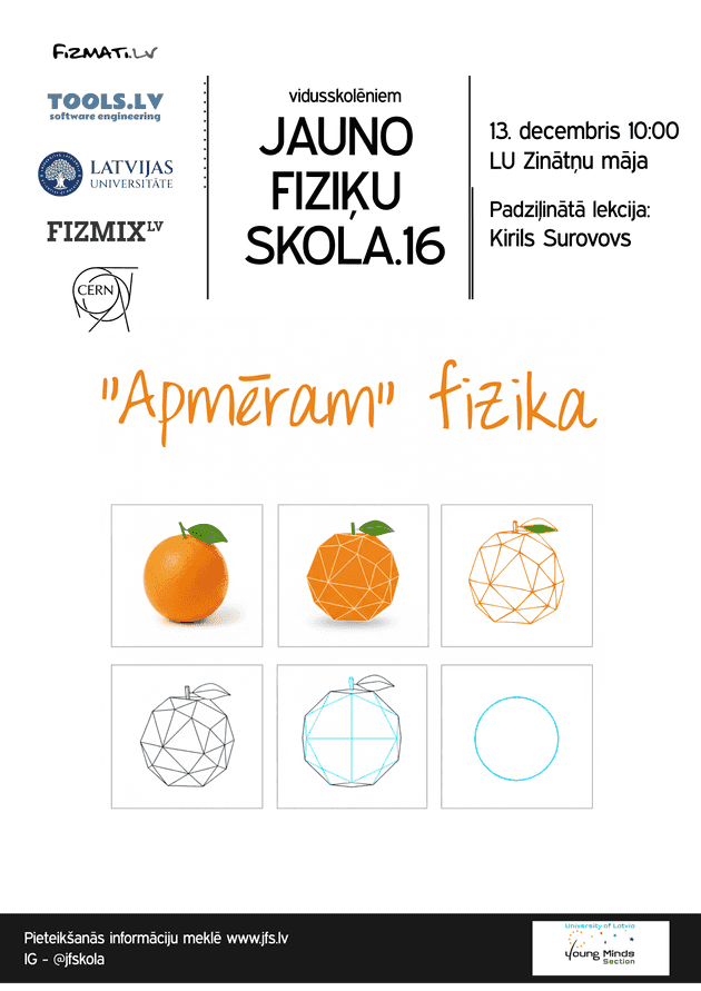 Nodarbības plakāts